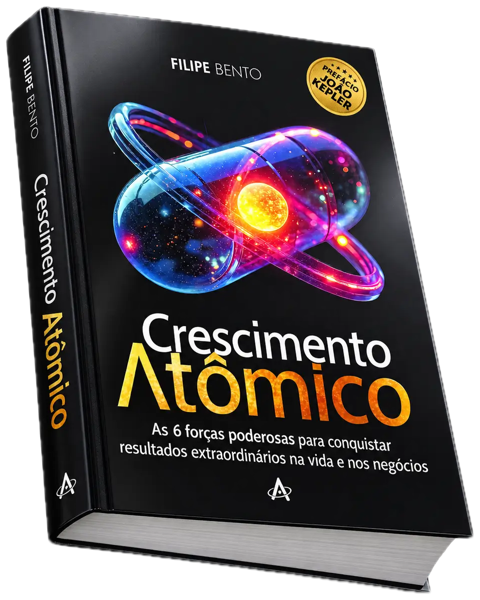 Livro Crescimento Atômico de Filipe Bento